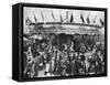 A Merry-Go-Round, Part of a Bank Holiday Carnival on Hamstead Heath, London, 1926-1927-null-Framed Stretched Canvas