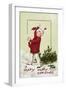 A Merry Merry Christmas Postcard-null-Framed Giclee Print