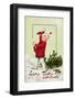 A Merry Merry Christmas Postcard-Fine Art Photographic-Framed Photographic Print