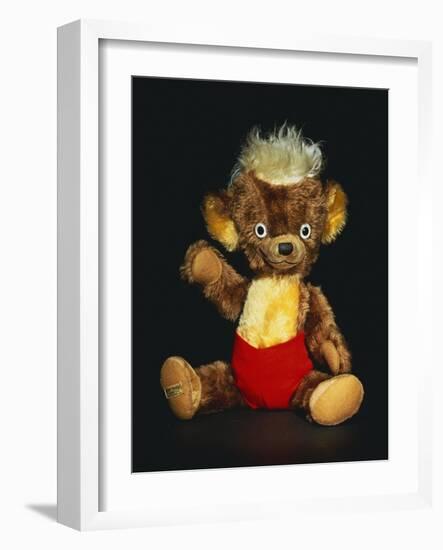 A Merrythought Punkinhead Bear, circa 1950s-Merrythought-Framed Giclee Print