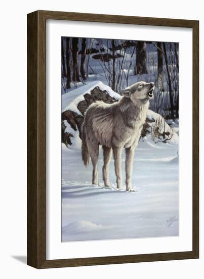 A Message for the Wind - Wolf-Wilhelm Goebel-Framed Giclee Print