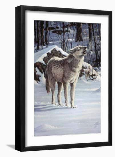 A Message for the Wind - Wolf-Wilhelm Goebel-Framed Giclee Print