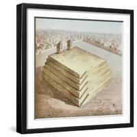 A Mexican Teocalli, C.1820-null-Framed Giclee Print