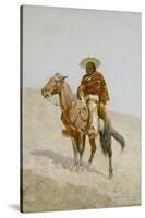 A Mexican Vaquero, 1890-Frederic Remington-Stretched Canvas