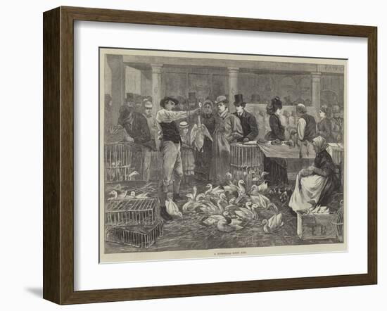 A Michaelmas Goose Fair-null-Framed Giclee Print