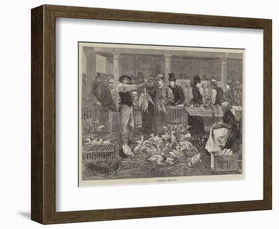 A Michaelmas Goose Fair-null-Framed Giclee Print