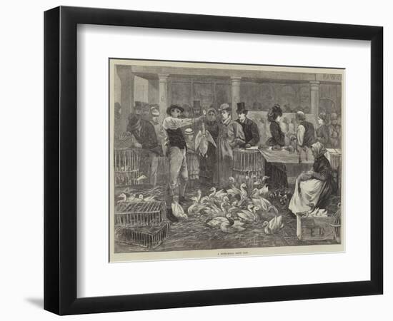 A Michaelmas Goose Fair-null-Framed Giclee Print