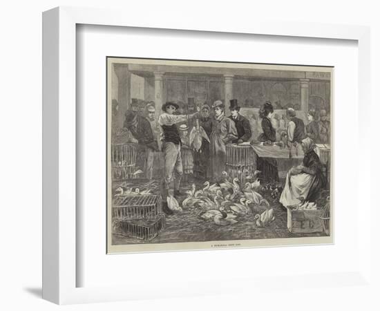 A Michaelmas Goose Fair-null-Framed Giclee Print