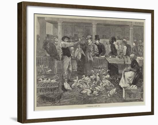 A Michaelmas Goose Fair-null-Framed Giclee Print