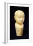 A Mid 19th Century Ivory Cane Handle Shaped as a Phrenology Bust-null-Framed Giclee Print