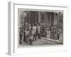 A Mid-Day Rest, Sandwich-Men in the Strand-Adrien Emmanuel Marie-Framed Giclee Print