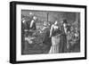 A Midsummer Night on the Terrace of the House of Commons, Palace of Westminster, 1881-Swain-Framed Giclee Print
