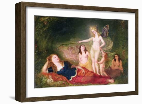 A Midsummer Night's Dream, 1840-David Scott-Framed Giclee Print