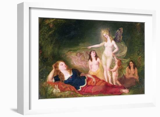 A Midsummer Night's Dream, 1840-David Scott-Framed Giclee Print