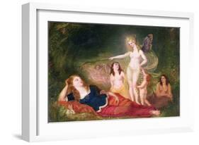 A Midsummer Night's Dream, 1840-David Scott-Framed Giclee Print