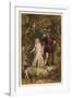 A Midsummer Night's Dream, Act IV Scene I: Bottom and Titania-Joseph Kronheim-Framed Photographic Print