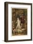 A Midsummer Night's Dream, Act IV Scene I: Bottom and Titania-Joseph Kronheim-Framed Photographic Print