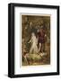 A Midsummer Night's Dream, Act IV Scene I: Bottom and Titania-Joseph Kronheim-Framed Photographic Print