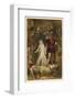 A Midsummer Night's Dream, Act IV Scene I: Bottom and Titania-Joseph Kronheim-Framed Photographic Print