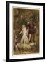 A Midsummer Night's Dream, Act IV Scene I: Bottom and Titania-Joseph Kronheim-Framed Photographic Print