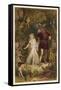 A Midsummer Night's Dream, Act IV Scene I: Bottom and Titania-Joseph Kronheim-Framed Stretched Canvas