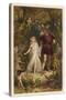 A Midsummer Night's Dream, Act IV Scene I: Bottom and Titania-Joseph Kronheim-Stretched Canvas