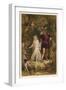 A Midsummer Night's Dream, Act IV Scene I: Bottom and Titania-Joseph Kronheim-Framed Photographic Print