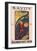 A Midsummer Night's Dream at the Savoy Theatre, c.1914-Graham Robertson-Framed Premium Giclee Print