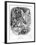 A Midsummer Night's Dream by William Shakaespeare-John Gilbert-Framed Giclee Print