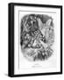 A Midsummer Night's Dream by William Shakaespeare-John Gilbert-Framed Giclee Print