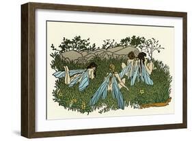 A Midsummer Night's Dream by William Shakespeare-Arthur Rackham-Framed Giclee Print