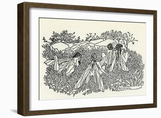 A Midsummer Night's Dream by William Shakespeare-Arthur Rackham-Framed Giclee Print