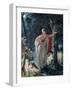 A Midsummer Night's Dream: Hermia Surrounded by Puck and the Fairies, 1861-John Simmons-Framed Giclee Print