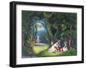 A Midsummer Night's Dream, Pub. by Currier and Ives, New York-Currier & Ives-Framed Giclee Print