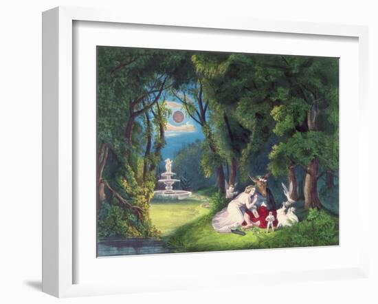 A Midsummer Night's Dream, Pub. by Currier and Ives, New York-Currier & Ives-Framed Giclee Print