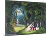 A Midsummer Night's Dream, Pub. by Currier and Ives, New York-Currier & Ives-Mounted Giclee Print