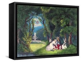 A Midsummer Night's Dream, Pub. by Currier and Ives, New York-Currier & Ives-Framed Stretched Canvas