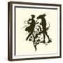 A Midsummer Night's Dream, Silhouette-Paul Konewka-Framed Giclee Print