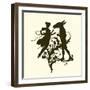 A Midsummer Night's Dream, Silhouette-Paul Konewka-Framed Giclee Print