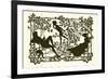 A Midsummer Night's Dream, Silhouette-Paul Konewka-Framed Giclee Print