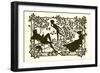 A Midsummer Night's Dream, Silhouette-Paul Konewka-Framed Giclee Print