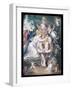 A Midsummer Night's Dream, Titania Queen of the Fairies is Magically Enamoured of Bottom the Weaver-null-Framed Art Print