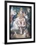 A Midsummer Night's Dream, Titania Queen of the Fairies is Magically Enamoured of Bottom the Weaver-null-Framed Art Print