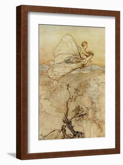 A Midsummer Night's Dream-Arthur Rackham-Framed Art Print