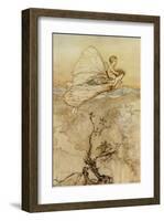 A Midsummer Night's Dream-Arthur Rackham-Framed Art Print