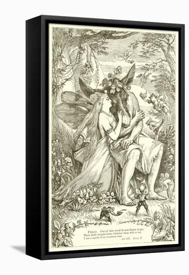 A Midsummer Night's Dream-Henry Courtney Selous-Framed Stretched Canvas