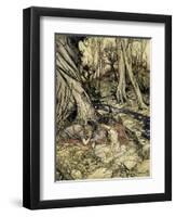 A Midsummer Night's Dream-Arthur Rackham-Framed Giclee Print