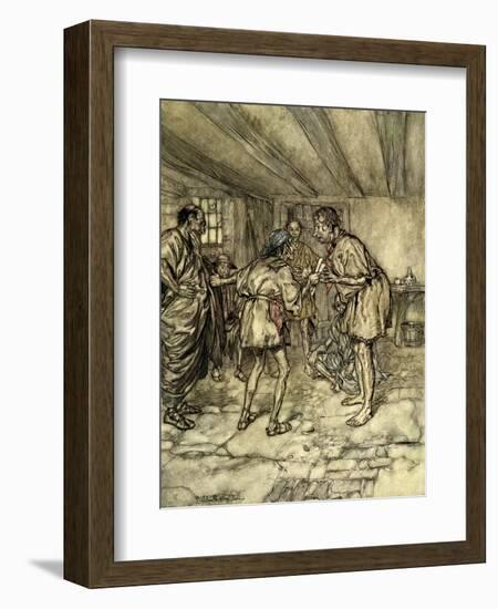 A Midsummer Night's Dream-Arthur Rackham-Framed Giclee Print