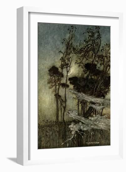 A Midsummer Night's Dream-Arthur Rackham-Framed Giclee Print