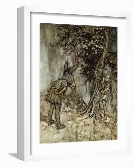 A Midsummer Night's Dream-Arthur Rackham-Framed Giclee Print